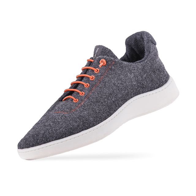 Classic Wooler - Orange Grey