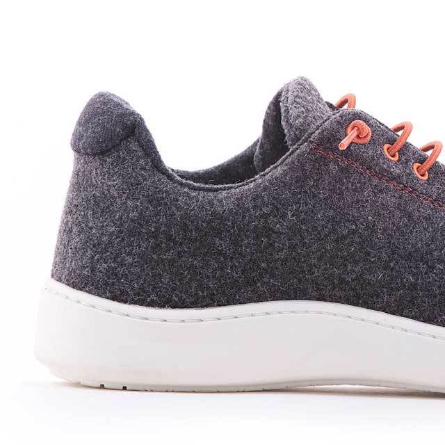 Classic Wooler - Orange Grey