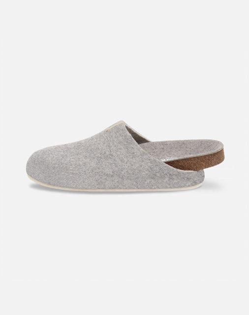 Corkybuk Slipper - Light Grey