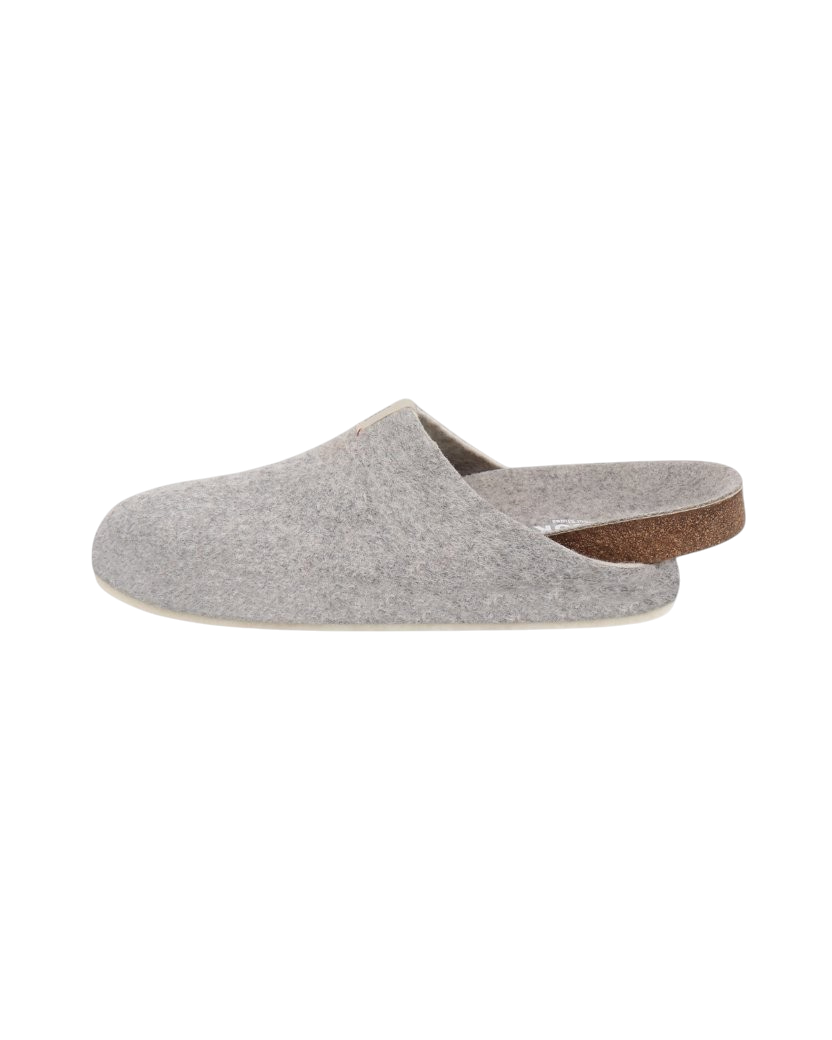 Corkybuk Slipper - Light Grey