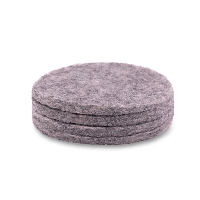 Felt coasters
