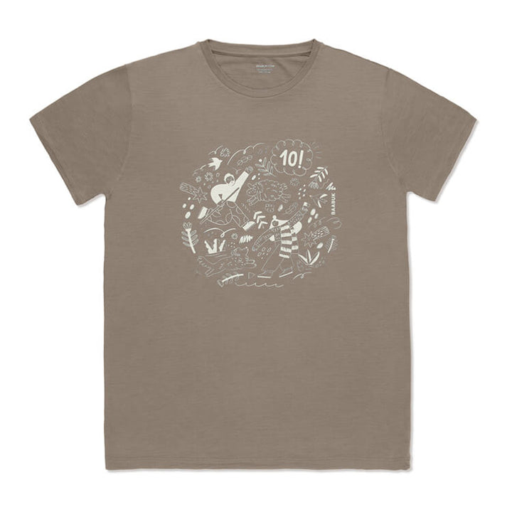 10 Year Anniversary T shirt - Portugal Khaki